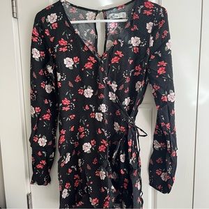 Hollister floral romper